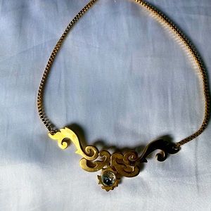 Juicy couture necklace gold vintage